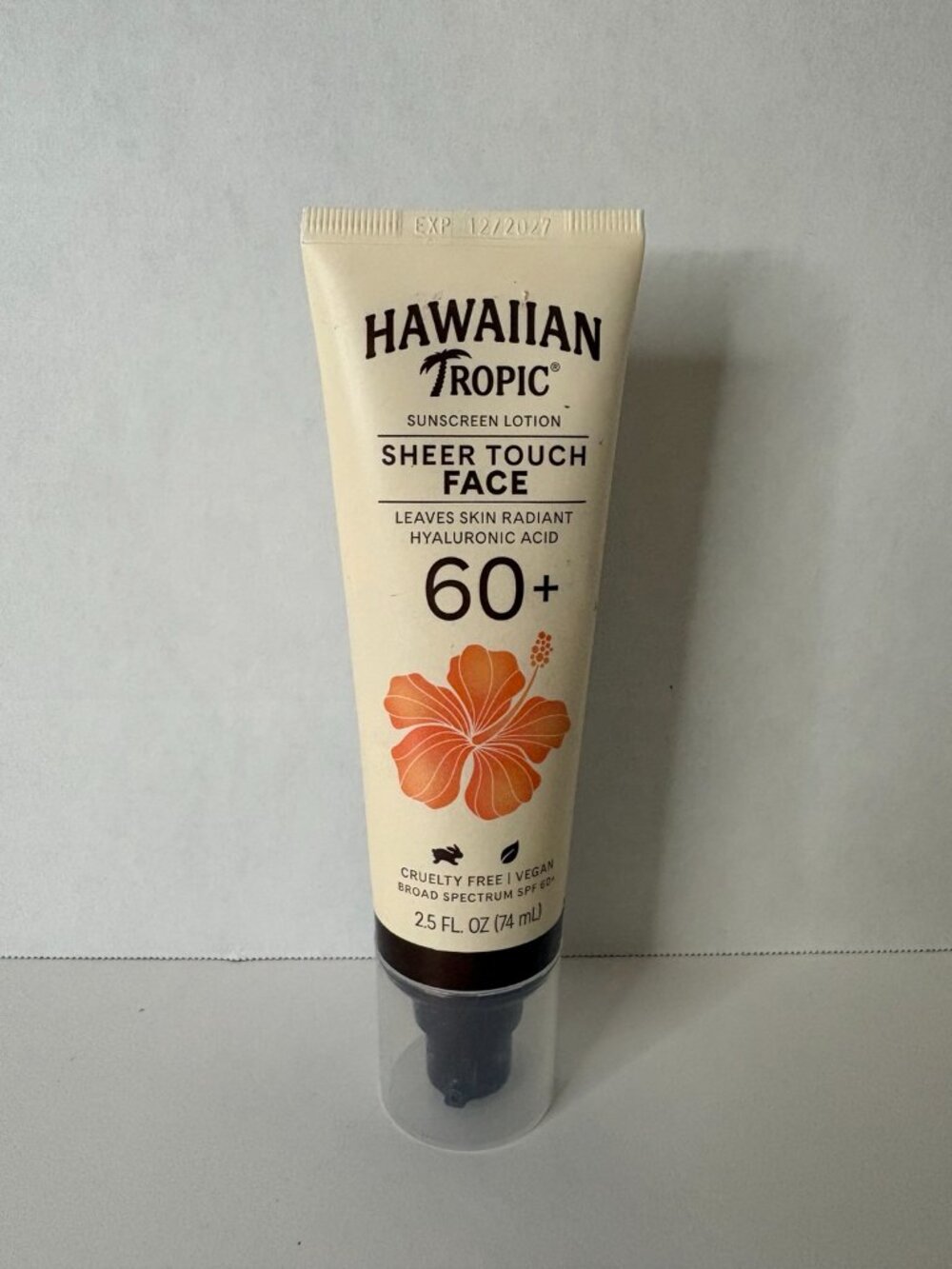 5 PACK Hawaiian Tropic Sheer Touch Face Sunscreen SPF 60+ Exp 12/27